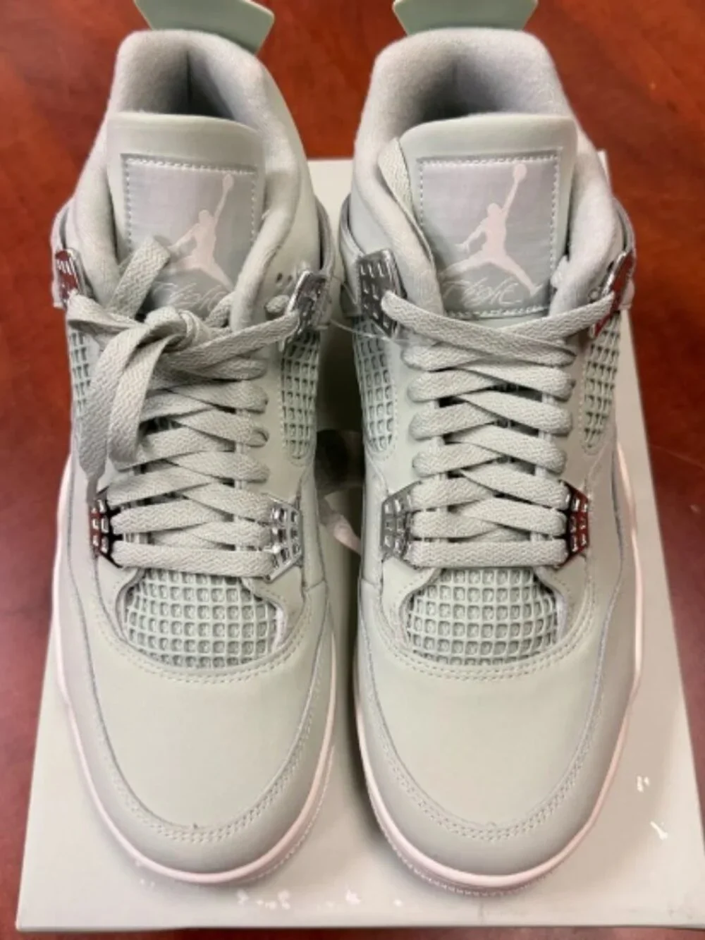 Nike Air Jordan 4 Retro Seafoam Sail Silver